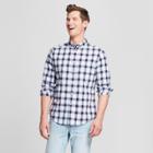 Men's Standard Fit Long Sleeve Northrop Button-down Shirt - Goodfellow & Co Feather Aqua