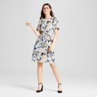 Layered With Love Women's Floral Tie Waist Dress - Layered With