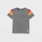 Oshkosh B'gosh Toddler Boys' Knit Pocket Short Sleeve T-shirt - Heather Gray
