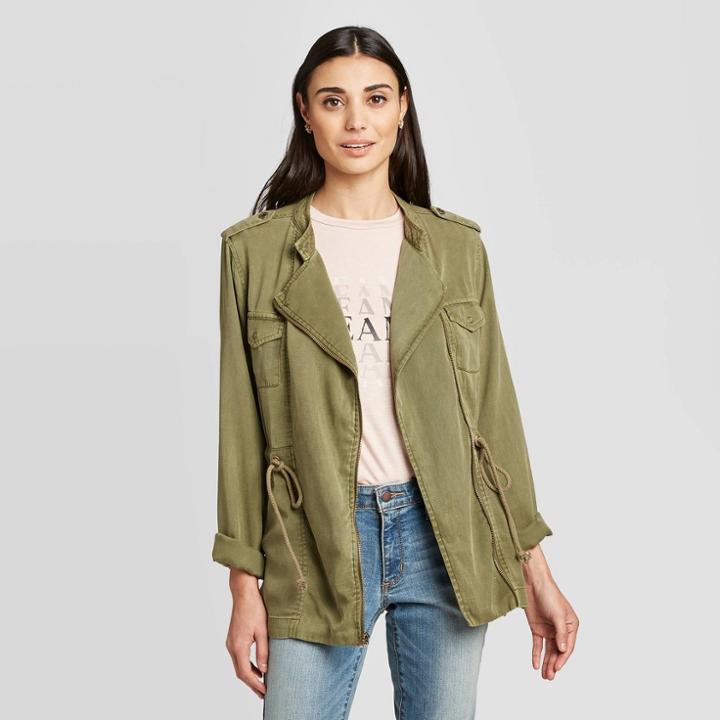 Women's Long Sleeve Jacket - Knox Rose Olive Xs, Women's, Green