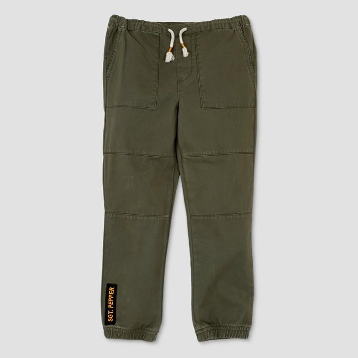 Junk Food Boys' The Beatles Jogger Pants - Olive