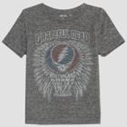 Junk Food Toddler Boys' Grateful Dead Short Sleeve T-shirt - Gray