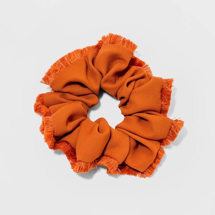 Oversized Hair Twister Frayed Edge - A New Day Brown