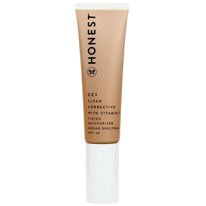 Honest Beauty Cc Tinted Moisturizer With Vitamin C And Blue Light Defense - Light -
