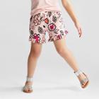 Girls' Challis Fashion Shorts - Cat & Jack Daydream Pink