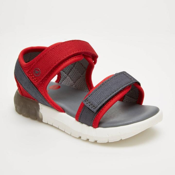 Toddler Surprize By Stride Rite Light-up Lumos Sandals - Red