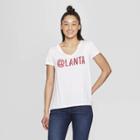 Modern Lux Women's Casual Fit Short Sleeve Atlanta Graphic T-shirt - Modern
