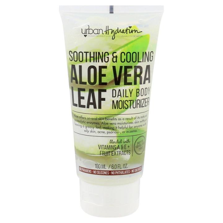 Urban Hydration Aloe Vera Leaf Soothing & Cooling Body Gel Moisturizer