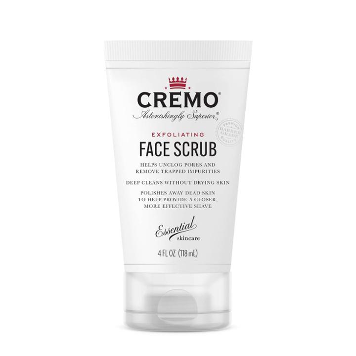 Cremo Exfoliating Facial Scrub - 4 Fl Oz, Adult Unisex