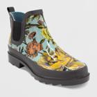 Size 9 Rain Boots Rainboot Apple Blossom - Threshold