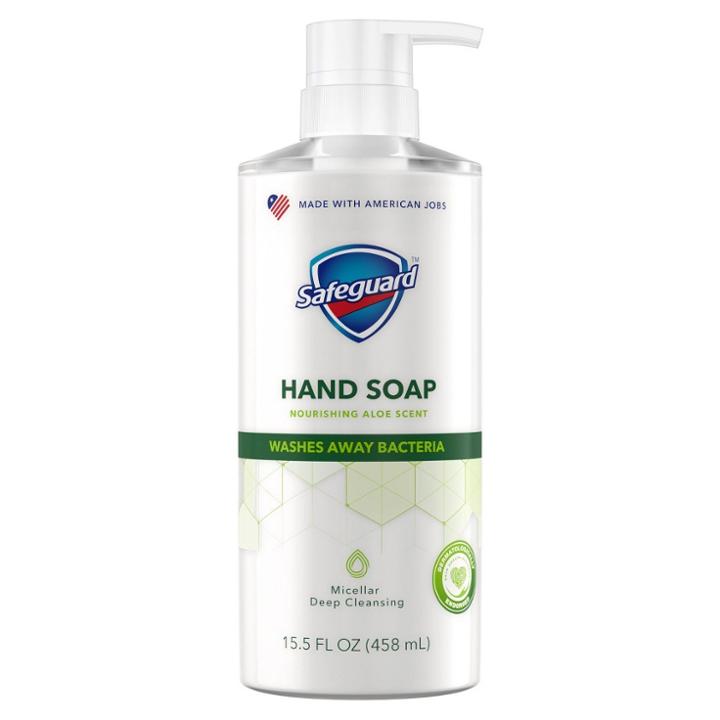 Safeguard Liquid Hand Soap Nourishing Aloe