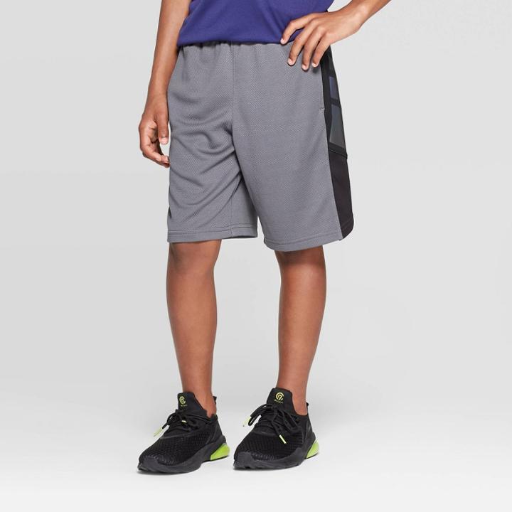Boys' Court Shorts - C9 Champion Medium Gray Xs,