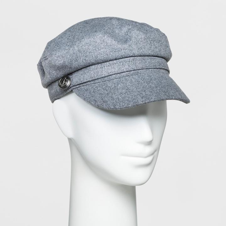 Women's Newsboy Hat - Universal Thread Heather Gray