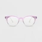 Women's Round Blue Light Filtering Glasses - A New Day