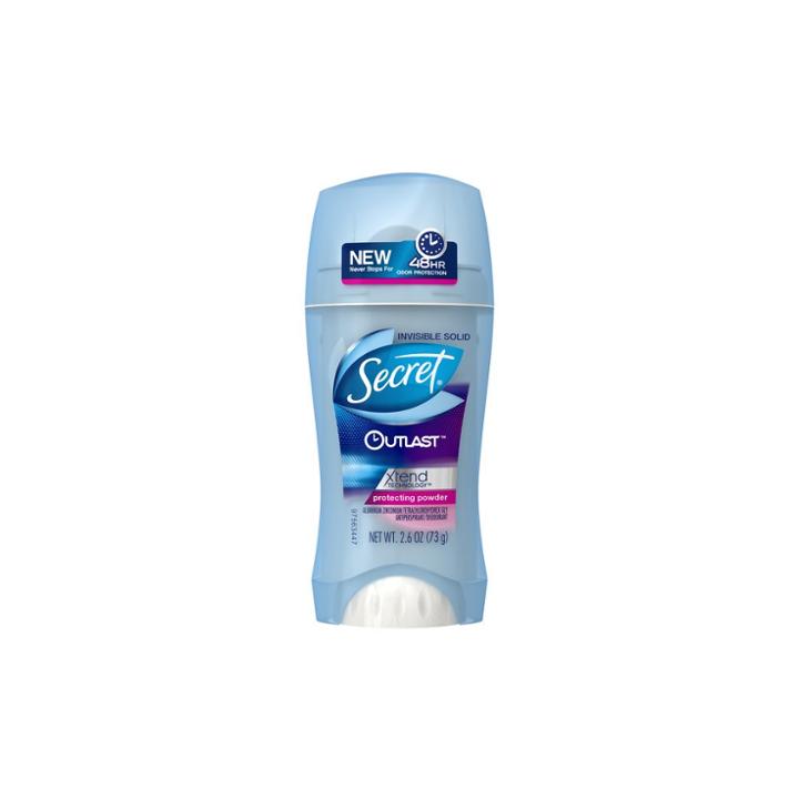 Secret Outlast Xtend Protecting Powder Invisible Solid Antiperspirant And Deodorant