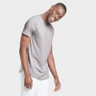 Men's Short Sleeve Soft Gym T-shirt - All In Motion Light Gray S, Men's,
