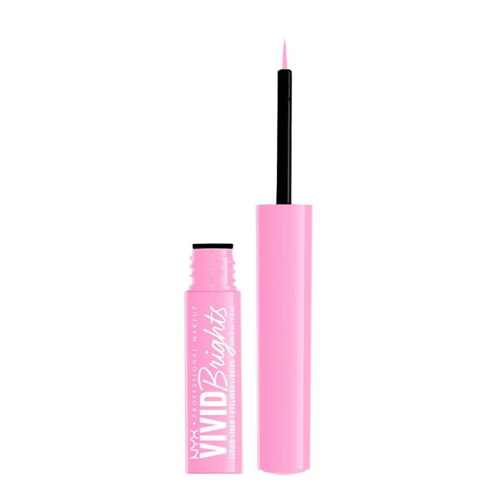 Nyx Professional Makeup Vivid Matte Liquid Eyeliner - Sneaky Pink