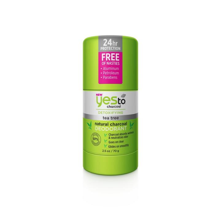 Target Yes To Tea Tree Scented Natural Charcoal Deodorant
