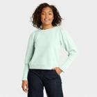 Women's High Cuff French Terry Sweatshirt - A New Day