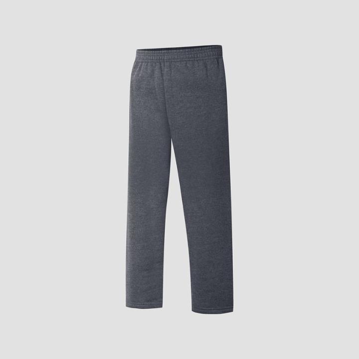 Hanes Kids' Eco Smart Open Leg Sweatpants - Gray