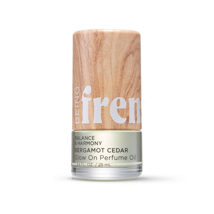 Being Frenshe Glow On Roll-on Fragrance With Essential Oils - Bergamot Cedar