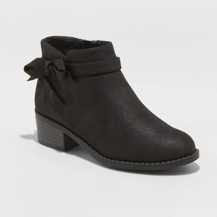 Girls' Aneta Fashion Boots - Cat & Jack Black