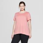 Women's Plus Size T-shirt - C9 Champion Rose Pink