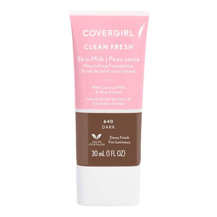 Covergirl Clean Fresh Skin Milk Dark Foundation