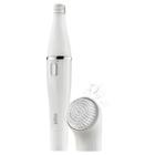 Braun Face 851 - Mini-facial Epilator With 4 Facial Cleansing Brushes And Beauty Pouch
