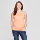 Maternity Scoop Neck Tank Top - Isabel Maternity By Ingrid & Isabel Endearing Peach