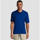 Hanes Men's Big & Tall Short Sleeve Cooldri Pique Polo Shirt - Deep Blue