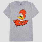 Men's Woody Woodpecker Short Sleeve Graphic T-shirt - Gray Heather - S, Men's,