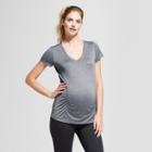 Maternity Tech T-shirt - C9 Champion Dark Heather Gray