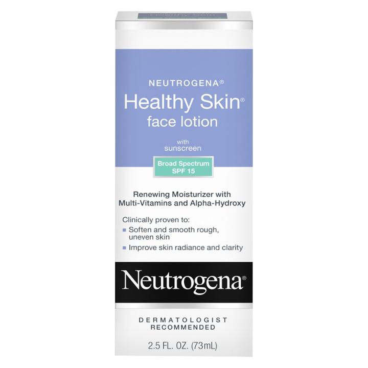 Neutrogena Healthy Skin Face Lotion With Alpha-hydroxy Acid