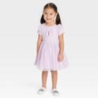 Toddler Girls' Butterfly Tulle Dress - Cat & Jack Purple