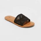 Shade & Shore Women's Nicole Knit Slide Sandals - Shade &