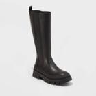 Women's Corene Tall Boots - A New Day Black