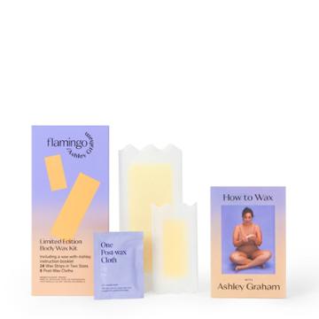 Flamingo Ashley Graham Wax Strips Body Kit