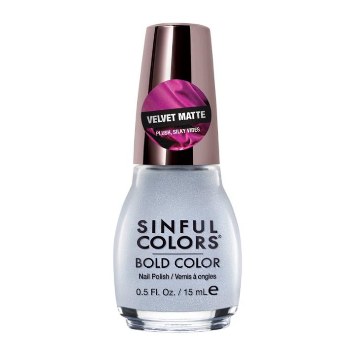 Sinful Colors Quick Bliss Nail Polish - Velvet Blueberry Macaron