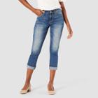 Denizen From Levi's Women's Mid-rise Modern Cropped Jeans - Stunner 4, Women's, Blue