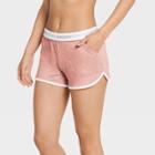 Jockey Generation Women's Retro Vibes Ribbed Pajama Shorts - Sea Shell Rose S, Blue White Pink