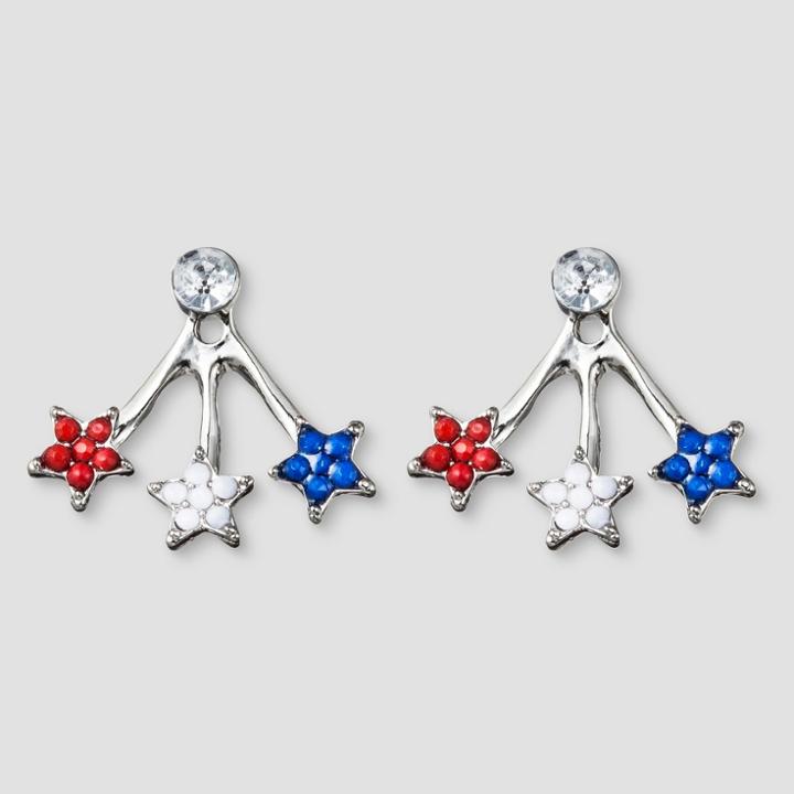 Target Women's Earring Jacket With Stars,