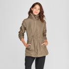 Target Women's Rain Jacket - A New Day Olive (green)