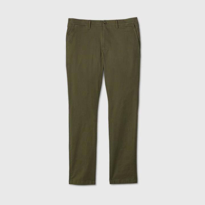 Men's Tall Skinny Chino Pants - Goodfellow & Co Green