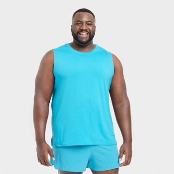 Men's Big Sleeveless Performance T-shirt - All In Motion Blue