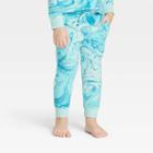 Toddler Boys' Pull-on Plush Micro-fleece Jogger Pants - Cat & Jack Blue