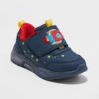 Toddler Reese Light-up Sneakers - Cat & Jack Navy