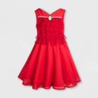Girls' Disney Moana Dress - Red 3 - Disney