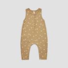 Q By Quincy Mae Baby Suns Brushed Jersey Romper - Honey Yellow
