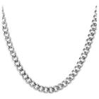 Men's West Coast Jewelry Stainless Steel High Polished Curb Link Chain (9.3mm), Size: